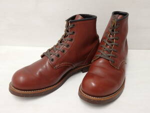 mf62) RED WING BLACK SMITH 2961 US8D レッドウィング ブラック スミス プレーントゥ レースアップブーツ 編み上げ ブラウン 茶