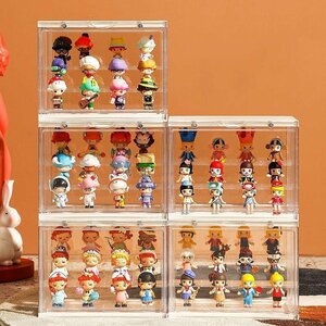 高品質 フィギュアケース「M」コレクションケース 3段 アクリルケース 積み重ね可能 コレクション ボックス クリアケース