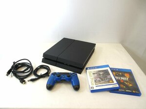 ☆5980円スタート☆SONY Playstation4 CUH-1200A +ソフト2本付き / PS4 / プレイステーション / ゲーム機 / ソニー / 名古屋発5-330△