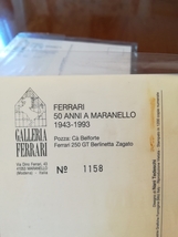 フェラーリ Ferrai 50 ANNI A MARANELLO ポストカード_画像10
