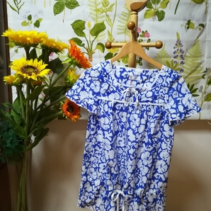 カールパークレーン(Karl Park Lane)青色のブラウスS♪