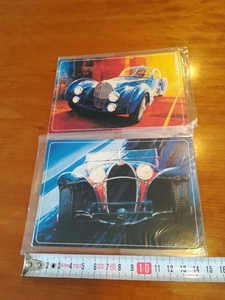  Bugatti модель 55 Roadster, модель 57 купе открытка 
