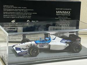 ■スパーク 1/43 ティレル Tyrrell YAMAHA 024 #19 モナコGP 1996 M.サロ■