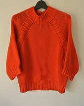 新品未使用　タグ付き　サヤカ デイヴィス SAYAKA DAVIS レースアップ ラグラン セーター ニット サイズP lace up raglan sweater_画像2