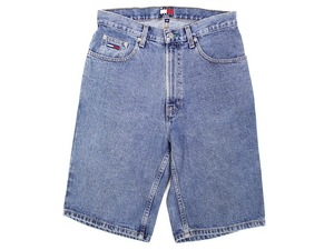 TOMMY JEANS■デニムショーツ ウォッシュドブルー/32 トミージーンズ