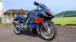  Suzuki GSX1300R(00 год, начальная модель ) Hayabusa полный custom техосмотр "shaken" R6.8 до в подарок большое количество имеется 