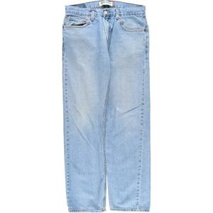  old clothes Levi's Levi's 505 REGULAR FIT tapered jeans Denim pants men's w34 /eaa326397 [SS2406]