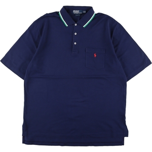 古着 ラルフローレン Ralph Lauren POLO by Ralph Lauren 半袖 ポロシャツ メンズL /eaa332752 【SS2406】