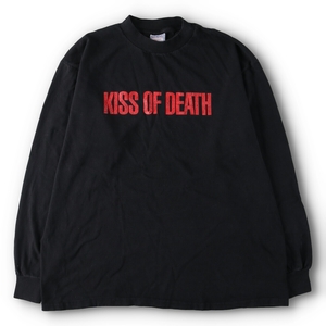 古着 90年代 All Sports KISS OF DEATH 死の接吻 映画 ムービー ロングTシャツ ロンT USA製 メンズXL ヴィンテージ /evb005201