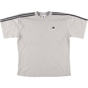 古着 90年代 アディダス adidas ワンポイントロゴTシャツ メンズM ヴィンテージ /eaa320198