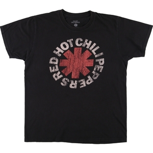 古着 RED HOT CHILI PEPPERS レッドホットチリペッパーズ バンドTシャツ バンT メンズL /eaa452766