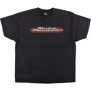 古着 ハーレーダビッドソン Harley-Davidson モーターサイクル バイクTシャツ メンズXL /eaa454132