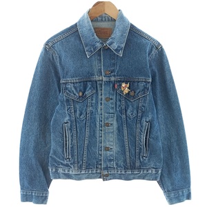 古着 90年代 リーバイス Levi's 70506-0216 バッジ付き デニムジャケット Gジャン USA製 メンズM ヴィンテージ /eaa400499