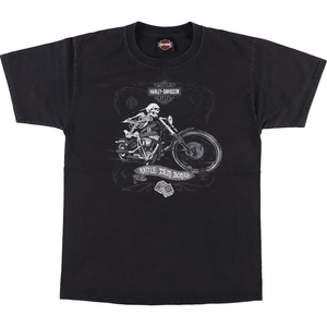 古着 ハーレーダビッドソン Harley-Davidson モーターサイクル バイクTシャツ メンズM /eaa320084