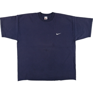 古着 90年代 ナイキ NIKE ワンポイントロゴTシャツ カナダ製 メンズXL ヴィンテージ /eaa454745