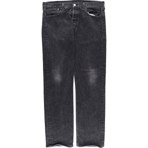 古着 リーバイス Levi's 501 ブラックデニム ストレートデニムパンツ メンズw35 /eaa457034