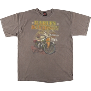 古着 ハーレーダビッドソン Harley-Davidson モーターサイクル バイクTシャツ メンズXL /eaa457368