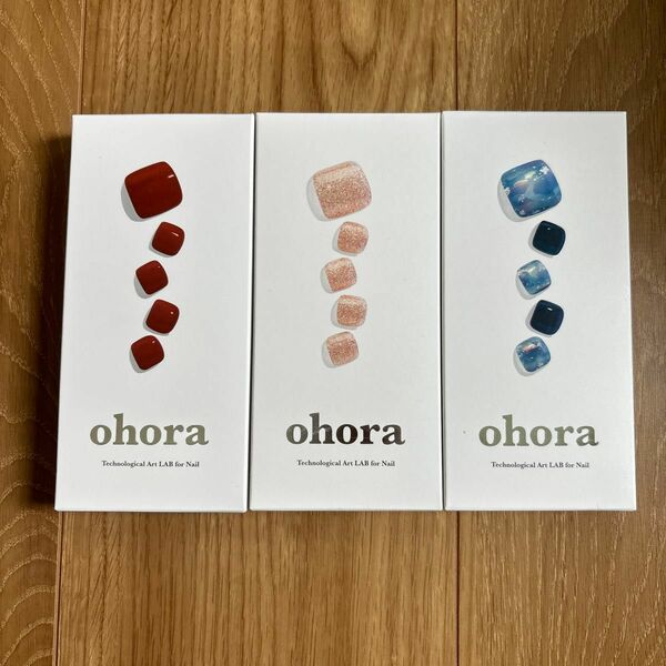 ohora フット3色セット