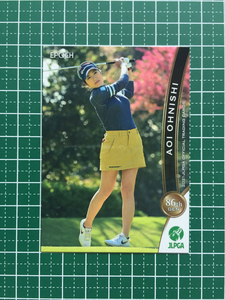 ★EPOCH 2021 JLPGA 日本女子プロゴルフ協会 オフィシャルトレーディングカード #62 大西葵 エポック★