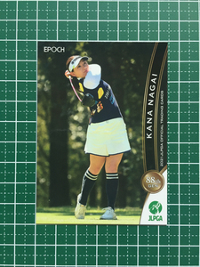 ★EPOCH 2021 JLPGA 日本女子プロゴルフ協会 オフィシャルトレーディングカード #44 永井花奈 エポック★