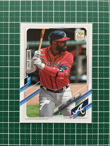 ★TOPPS MLB 2021 SERIES 1 #220 MARCELL OZUNA［ATLANTA BRAVES］ベースカード「LL」★