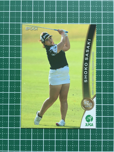 ★EPOCH 2021 JLPGA 日本女子プロゴルフ協会 オフィシャルトレーディングカード #61 ささきしょうこ エポック★