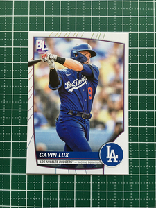 ★TOPPS MLB 2023 BIG LEAGUE #147 GAVIN LUX［LOS ANGELES DODGERS］ベースカード「COMMON」★