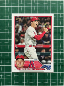 ★TOPPS MLB 2023 SERIES 1 #17 大谷翔平／SHOHEI OHTANI［LOS ANGELES ANGELS］ベースカード「BASE」★