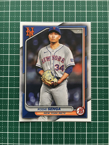 ★TOPPS MLB 2024 BOWMAN #1 千賀滉大／KODAI SENGA［NEW YORK METS］ベースカード「BASE」★