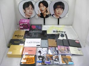 【中古品 同梱可】 KAT-TUN LIVE TOUR 2022 Honey 他 Blu-ray CD ショッピングバッグ 等 グッズセット