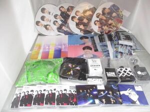 【中古品 同梱可】 SixTONES LIVE TOUR 2024 VVS 他 ペンライト CD うちわ 等 未開封含む グッズセット