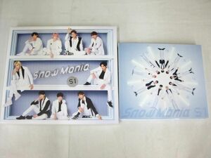 【中古品 同梱可】 Snow Man CD DVD Snow Mania S1 初回盤A 通常盤 2点 グッズセット