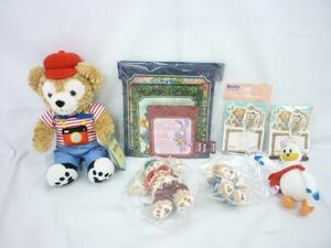 [ including in a package possible ] secondhand goods Disney Duffy tipi- blue other Christmas soft toy badge memory pouch etc. goods se