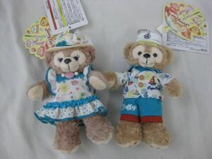 [ including in a package possible ] superior article Disney Duffy Shellie May Sunny fan soft toy badge tag attaching goods set 