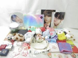 [ including in a package possible ] secondhand goods .. bulletproof boy .BTS John gkV other BT21 soft toy "uchiwa" fan premium photo etc. goods set 