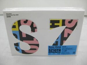 【未開封 同梱可】 Sexy Zone timelesz Blu-ray Anniversary Tour 2021 SZ10TH 初回限定盤