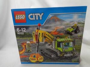 【同梱可】未開封 ホビー LEGO レゴブロック シティ 6-12 60122 火山調査用クローラー