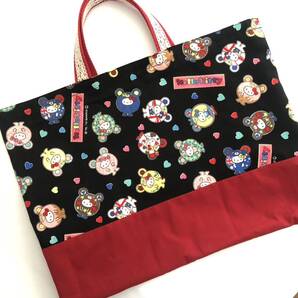40×30 レッスンバッグ ハンドメイド 着ぐるみ キティ 女の子