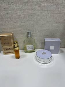 【SYC-4453YY】1円スタート コスメおまとめ 香水など HERMES LOCCITANE MISSHA 残量など詳細、状態写真参照 保管品