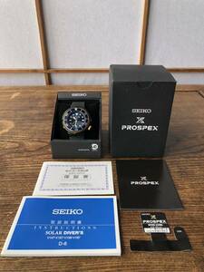 SEIKO Seiko Prospex diver s cue ba3000ps.@ limitation SBDN026 V147-0BA0 solar wristwatch 200M waterproof 