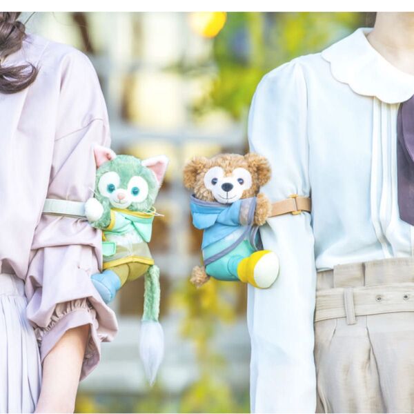 東京ディズニーシー レイニーデイズ ダッフィー ジェラトーニ ベルト付きぬいぐるみ