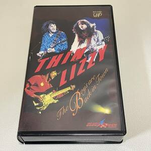 BF01【ビデオ】シン・リジィ / ザ・ボーイズ・アー・バック・イン・タウン 国内 VHS　THIN LIZZY　GARY MOORE