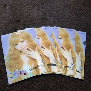  that time thing regular goods Dolly u ink ..... clear file 5 sheets not for sale rare rare 