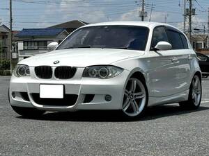 BMW 130i Mスポーツ　6MT アルピンホワイト3 本革シート　シートヒーター　検:令和7年8月 直6 シルキーシックス　