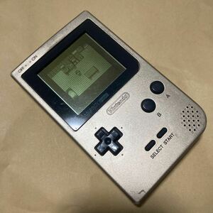 送料無料 ゲームボーイポケット ゴールド 本体 ジャンク MGB-001 GAME BOY POCKET Nintendo GAME BOY ゲームボーイポケット ニンテンドー