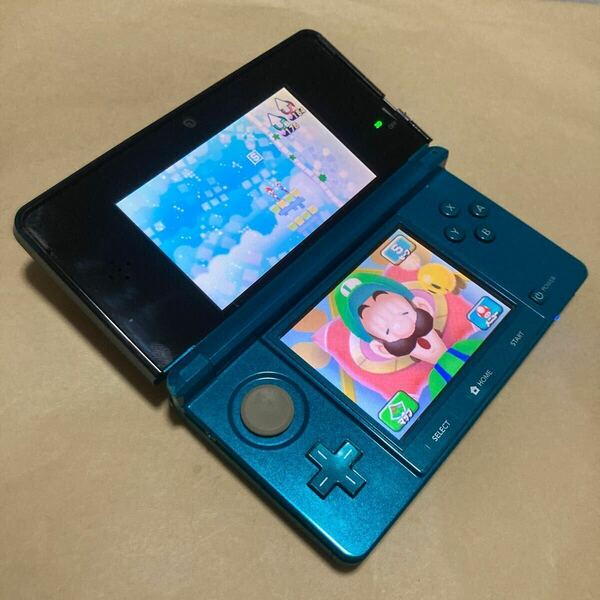 送料無料 ニンテンドー3DS 本体 コバルトブルー NINTENDO ニンテンドー CTR-001 ジャンク 任天堂 NINTENDO3DS 3DS