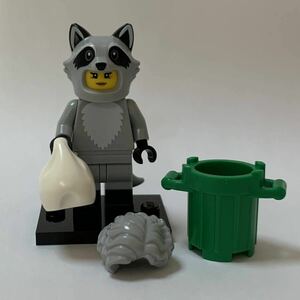 【未組立】LEGO ミニフィギュア　アライグマ　シリーズ22 71032 ミニフィグ ミニフィギア 着ぐるみ