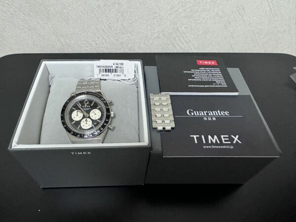 タイメックス　TW2V42600　Q TIMEX　クォ―ツ　クロノグラフ