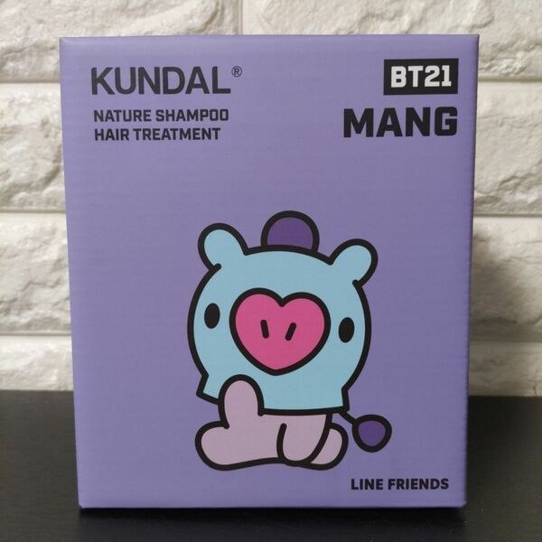 クンダル　MANG ホワイトムスク シャンプー＆トリートメント　新品未開封 KUNDAL シャンプー トリートメント BTS