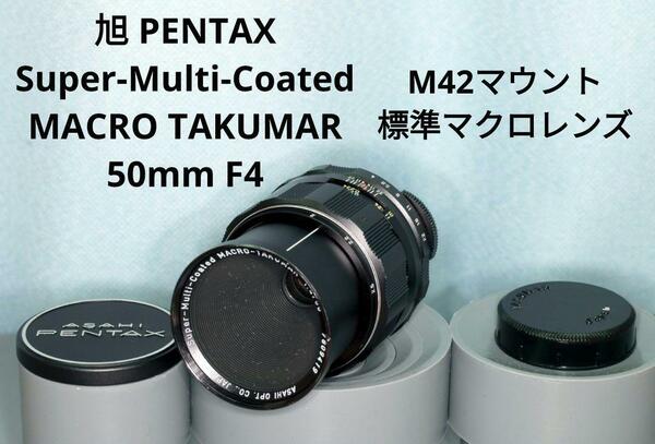 Asahi SMC MACRO TAKUMAR 50mm F4 M42 マクロ ペンタックス　PENTAX 接写　タクマー